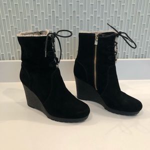 Michael Kors Rory wedge booties SOLD